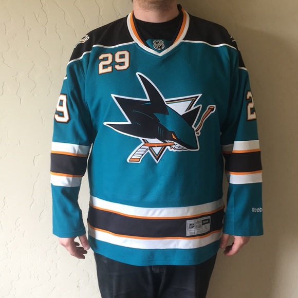 san jose sharks reebok jersey